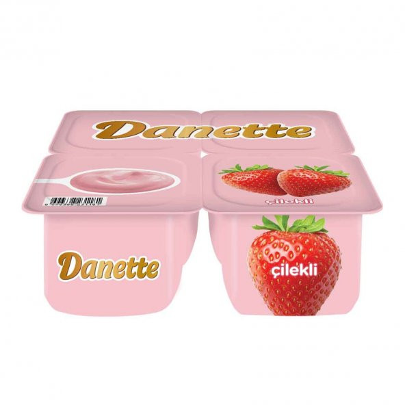 DANETTE ÇİLEKLİ 70 GR 4LÜ