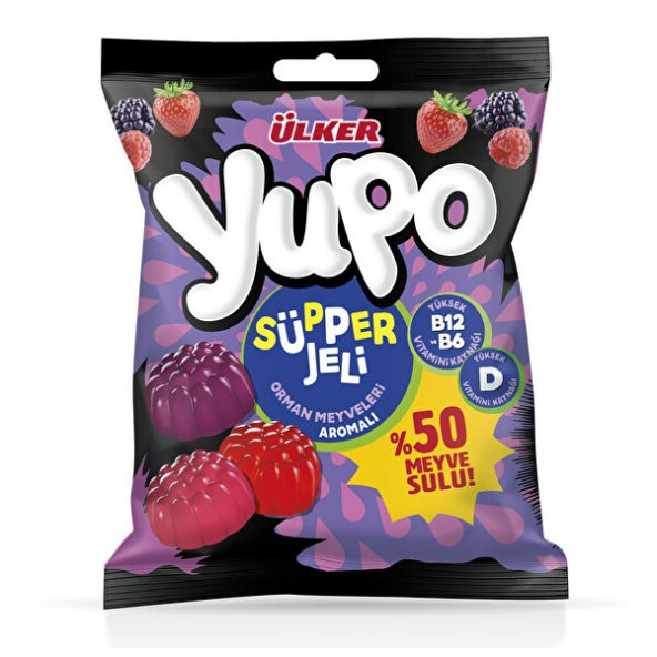 ÜLKER YUPO ORMAN MEYVELERİ 64 GR