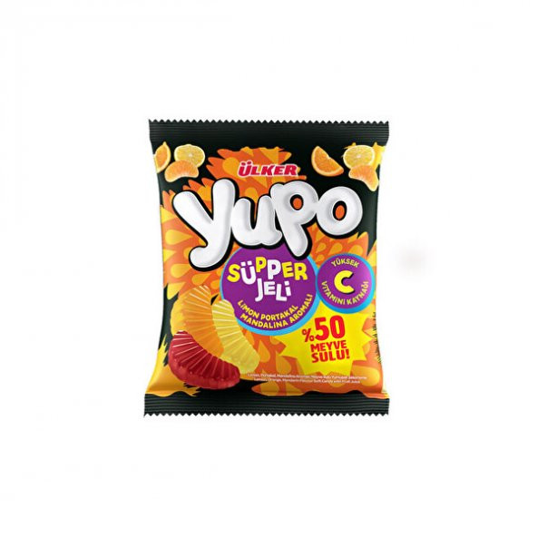 ÜLKER YUPO LİMON PORTAKAL MANDALİNA 64 GR