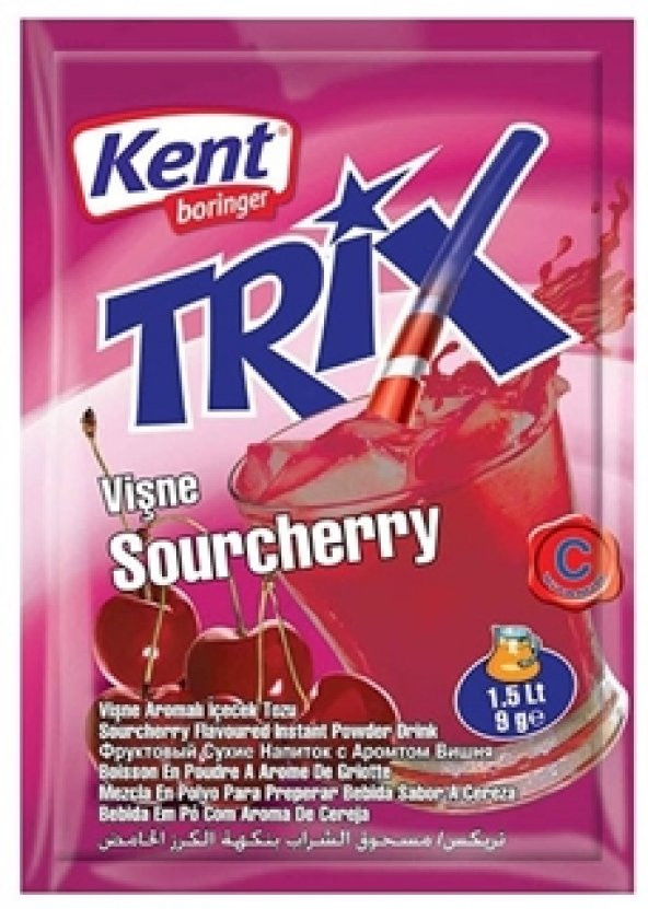TRİX VİŞNE TOZ İÇECEK 9 GR