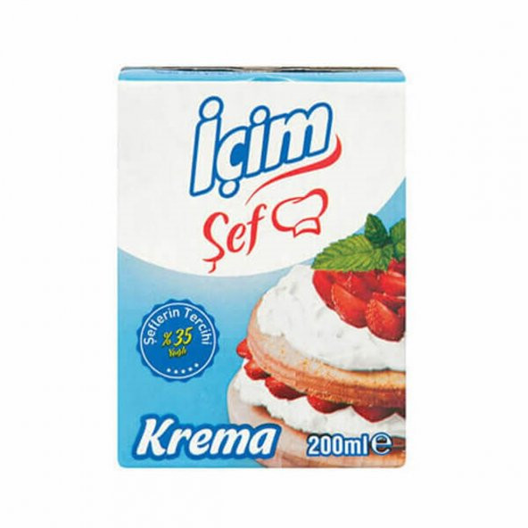 ÜLKER İÇİM ŞEF KREMA  200 ML