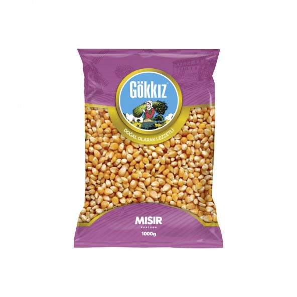 GÖKKIZ POPCORN MISIR 1000 GR