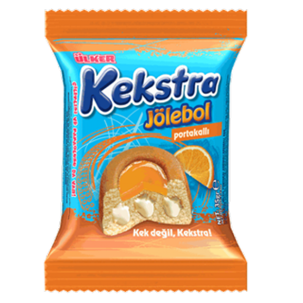 ÜLKER KEKSTRA JÖLEBOL PORTAKALLI40 GR