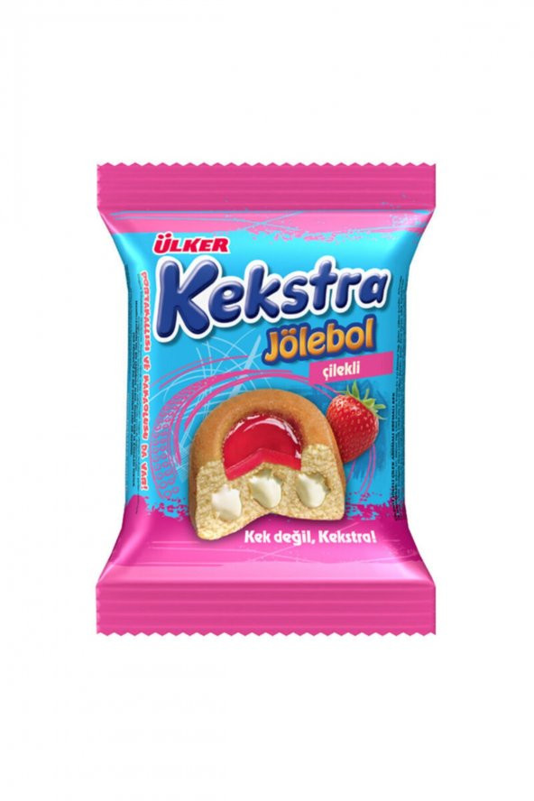 ÜLKER KEKSTRA JÖLEBOL ÇİLEKLİ40 GR