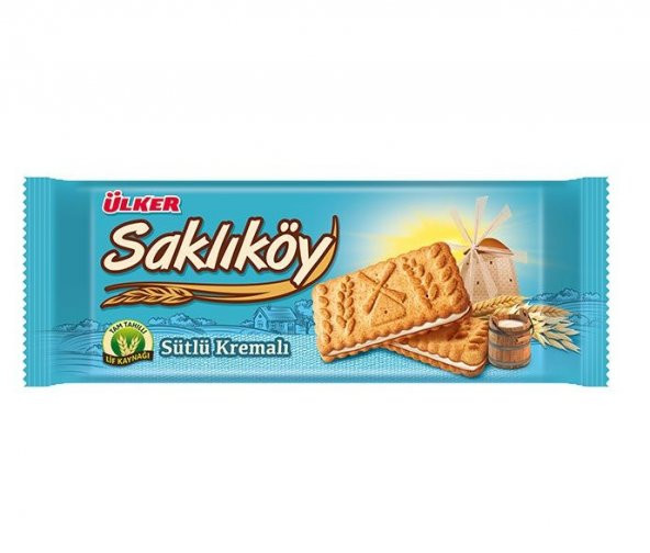 ÜLKER SAKLIKÖY SÜTLÜ KREMALI 100 GR
