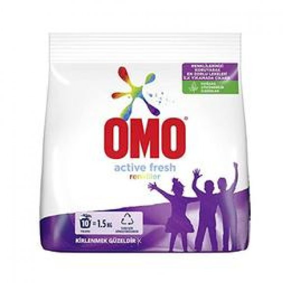 OMO RENKLİLER ACTİVE 1,5 KG