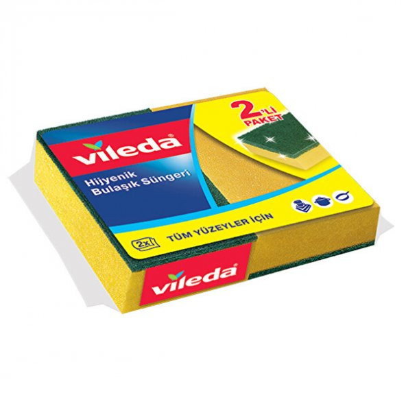 VİLEDA BULAŞIK SÜNGERİ 2 Lİ İNCE