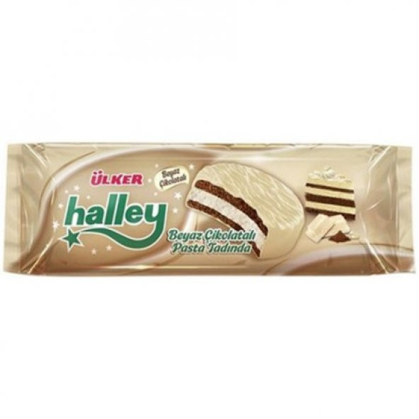 ÜLKER HALLEY BEYAZ ÇİKOLATA TADIMDA 210 GR