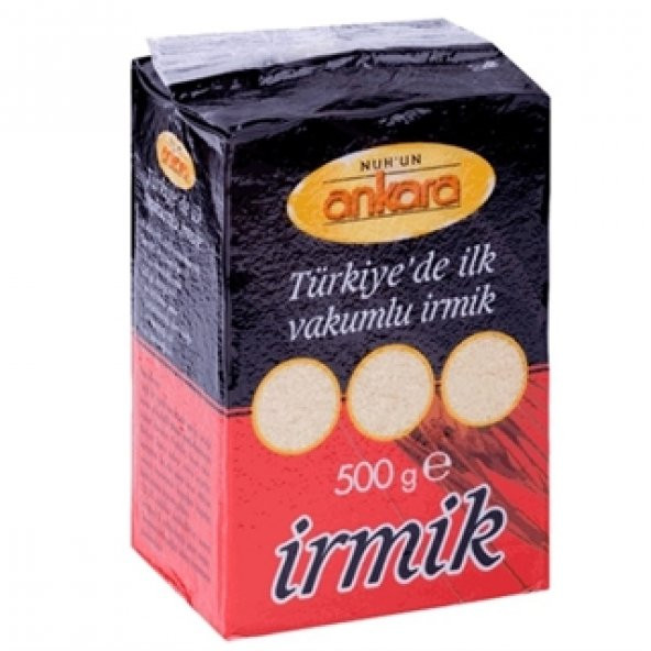 NUHUN Ankara vakumlu irmik 500 gr