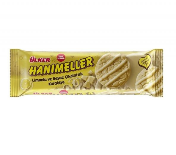 ÜLKER HANIMELLER LİMONLU VE BEYAZ KURABİYE