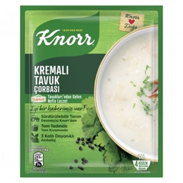 KNORR Kremalı Tavuk Çorbası 65 gr