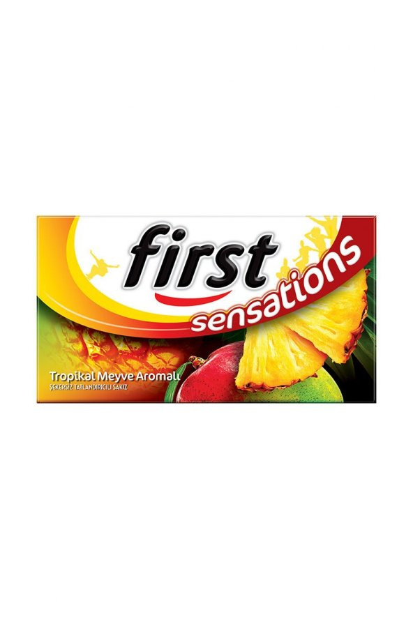 FİRST Tropikal Meyve Aromalı Sakız