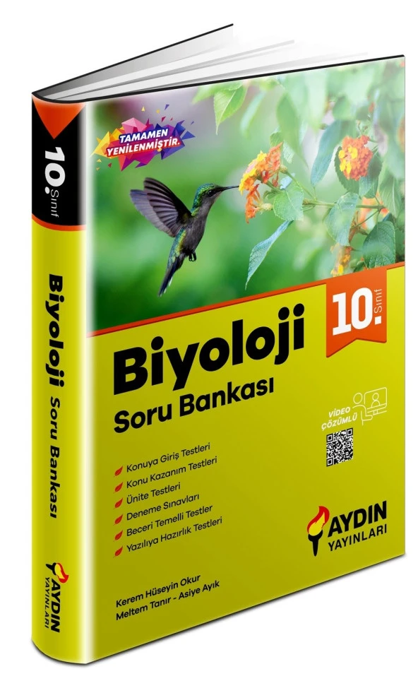 Aydın 2024 10. Sınıf Biyoloji Soru Bankası