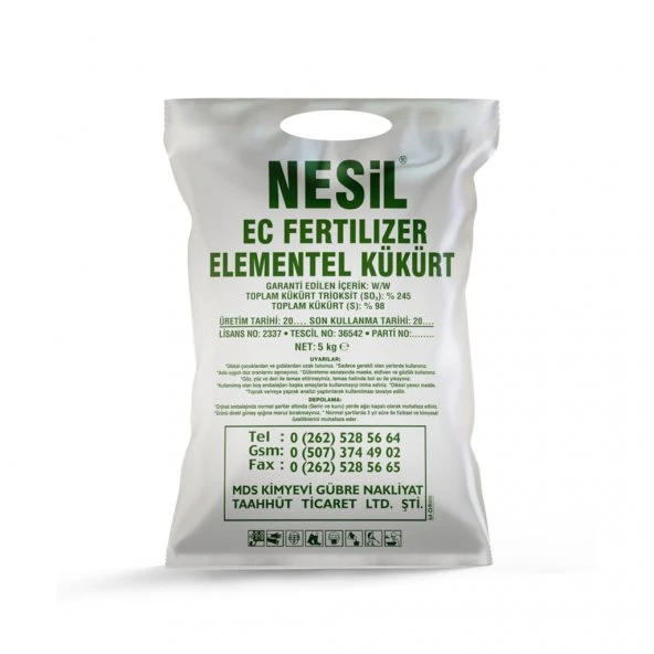 NESİL KÜKÜRT 5 KG ürün görseli
