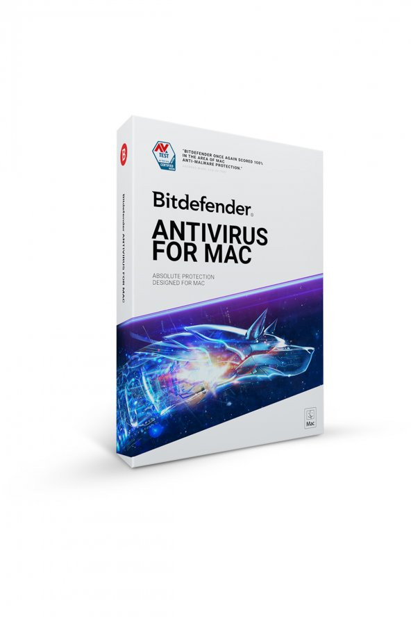 Bitdefender Antivirus for MAC - LİSANS - 3 Kullanıcı - 2 Yıl