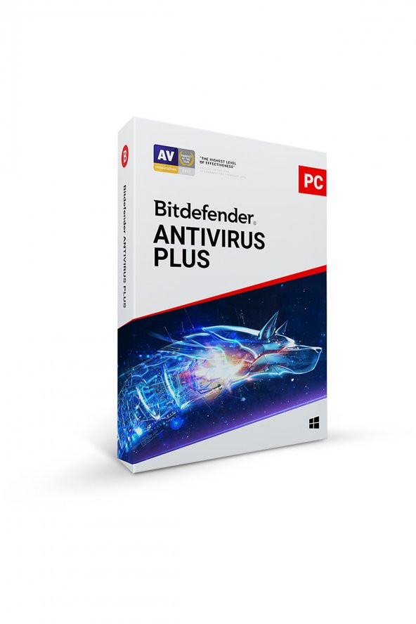 Bitdefender Antivirus Plus - LİSANS - 3 Kullanıcı - 1 Yıl