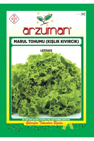 ARZUMAN KIŞLIK KIVIRCIK MARUL 10 GR ürün görseli 1