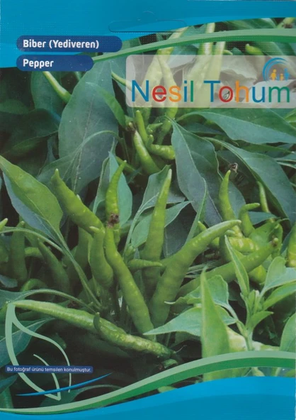 NESİL YUKARIBAKAN  BİBER YEDİVEREN 5 GRAM - Resim 2