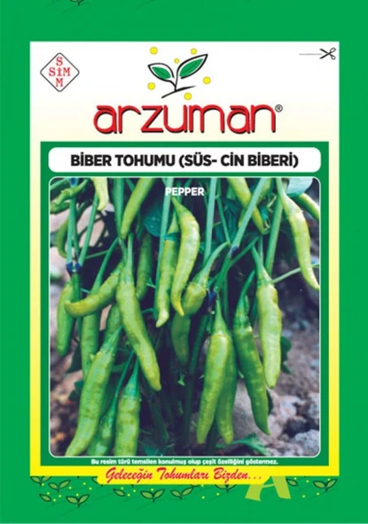 SÜS CİN BİBERİ (AŞAĞI BAKAN ACAR) TOHUMU 5 GR