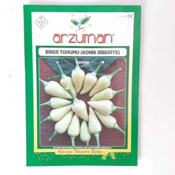 ARZUMAN KONİK BİBERİYE TOHUMU 5 gr ürün görseli 1