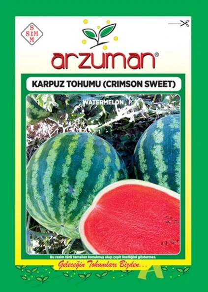 ARZUMAN  CRİMSON SWEET KARPUZ 10 GR ürün görseli 1