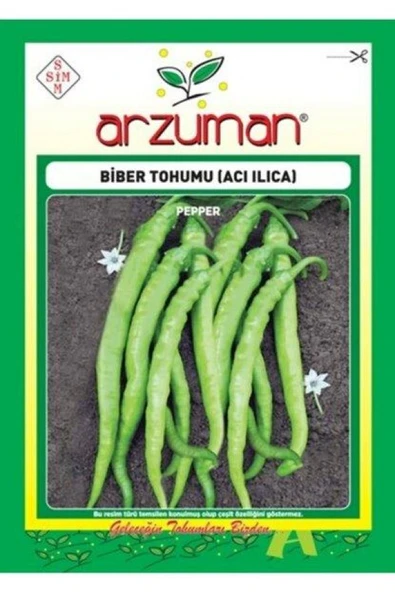 ARZUMAN ACI ILICA BİBER TOHUMU 10 GR ürün görseli 1