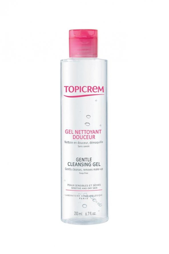 TOPICREM Gentle Cleansing Gel Body and Hair 200 ml