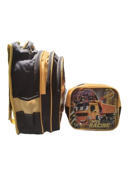 Crm Ortaokul Erkek Yarasa Üç Gözlü Sırt ve Beslenme Çanta St00343 - 12