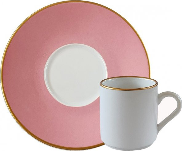 Regna Home Harmony Pınk 6 Kişilik Kahve Fincan Takımı (HBF-12-KFT-PIN )