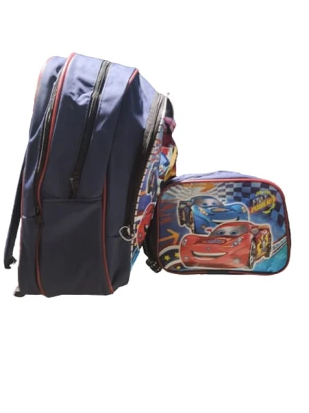 Crm Ortaokul Erkek Üç Gözlü Sırt ve Beslenme Çanta St02219 - 3