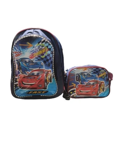 Crm Ortaokul Erkek Üç Gözlü Sırt ve Beslenme Çanta St02219 - 11