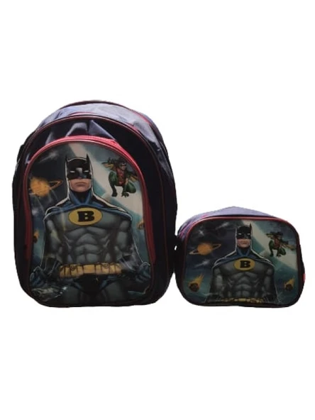 Crm İlkokul Erkek Üç Gözlü Sırt ve Beslenme Çanta St02220 - 4