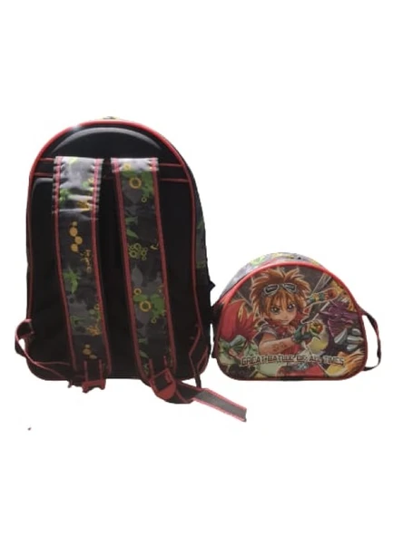 Crm İlkokul Erkek Üç Gözlü Sırt ve Beslenme Çanta St02220 - 3