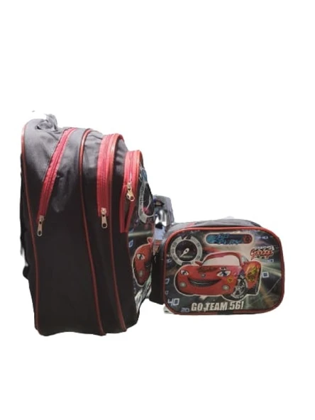 Crm İlkokul Erkek Üç Gözlü Sırt ve Beslenme Çanta St02220 - 8