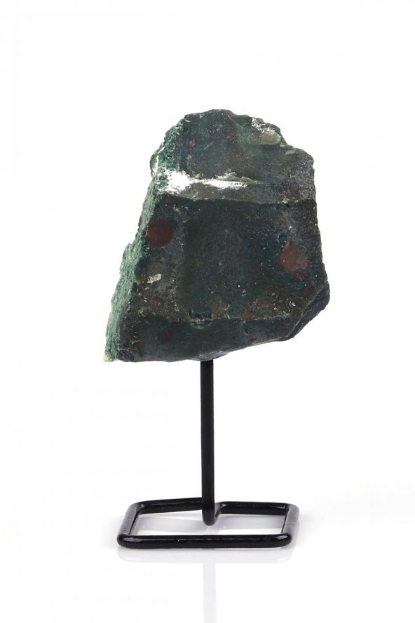 Kan Taşı Doğal Taş Standlı Parça - 2