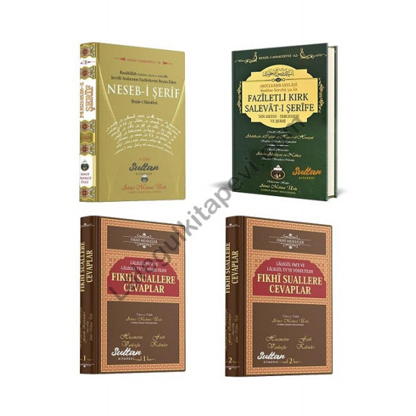 Salavat Ve Fıkhı Kitaplığı 4 Kitap Set