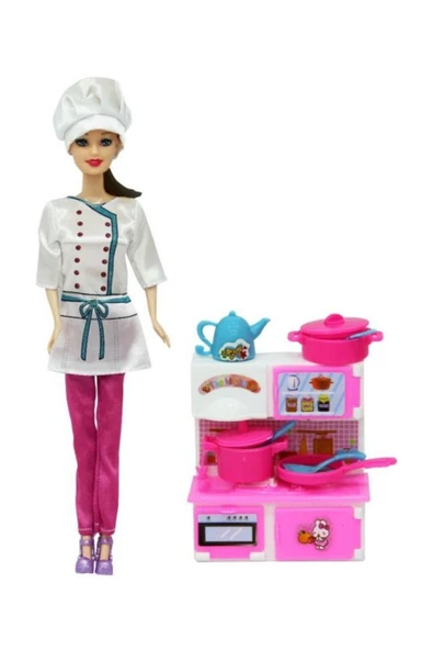30 cm Melissa Aşçı Model  Bebek 1738 - 3