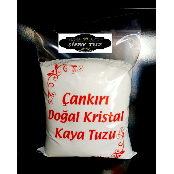 ÇANKIRI KAYA SOFRA TUZU 1 KG