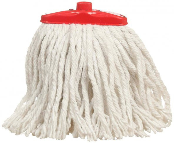 Titiz Salsa TP-857 Yedek Geniş Takozlu Islak İpli Mop Paspas Başlığı - Püskül - 16 Cm. - 1