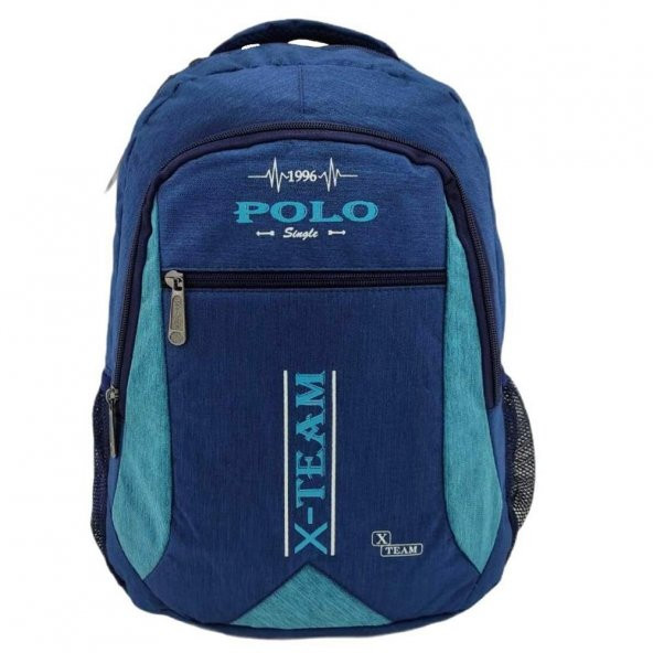 Polo X-Team Sırt Çantası - Turkuaz Lacivert - 2