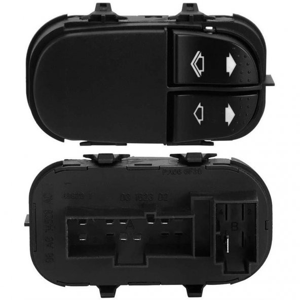 FORD FOCUS 1 SOL ÇİFTLİ CAM DÜĞMESİ ANAHTARI 1998-2005 - 2