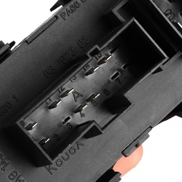 FORD FOCUS 1 SOL ÇİFTLİ CAM DÜĞMESİ ANAHTARI 1998-2005 - 6