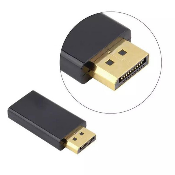PrimeX PX-1325-4K Display Port to HDMI Dönüştürücü, DP to 4K Hdmi Çevirici - 5