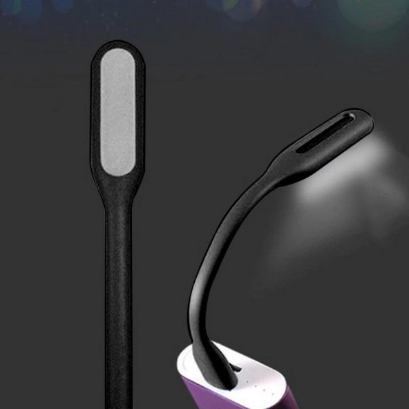 PrimeX PX-40 Siyah USB Led, Esnek USB Led Aydınlatma (Güçlendirilmiş Beyaz Işık) - 4