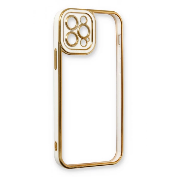iPhone 13 Pro Kılıf Lazer Lens Kamera Çerçeveli Kapak - 4