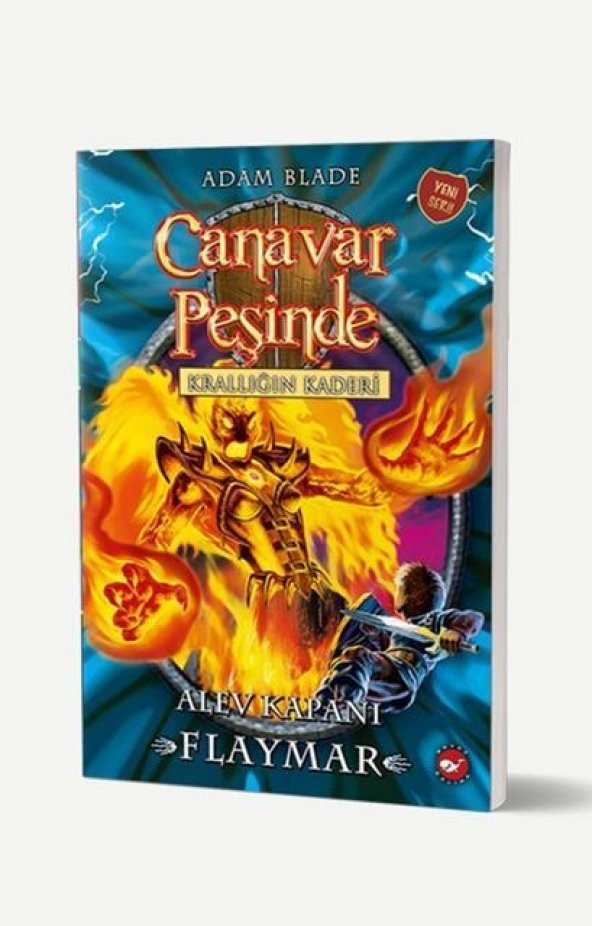 Beyaz Balina Yayınları Canavar Peşinde 64 Alev Kapanı Flaymar Adam Blade - 1