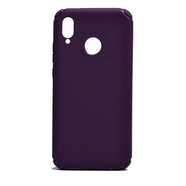 Huawei P20 Lite Kılıf Zore Stop Silikon - 6