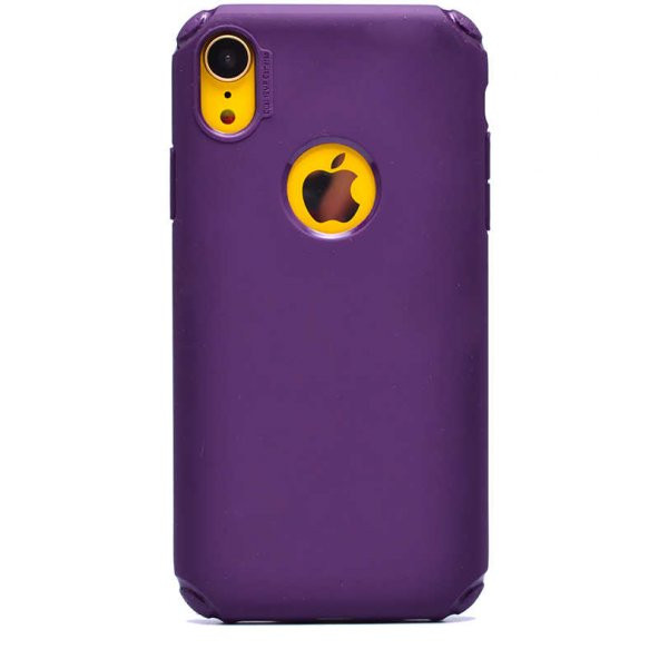 Apple iPhone XR 6.1 Kılıf Zore Stop Silikon - 4