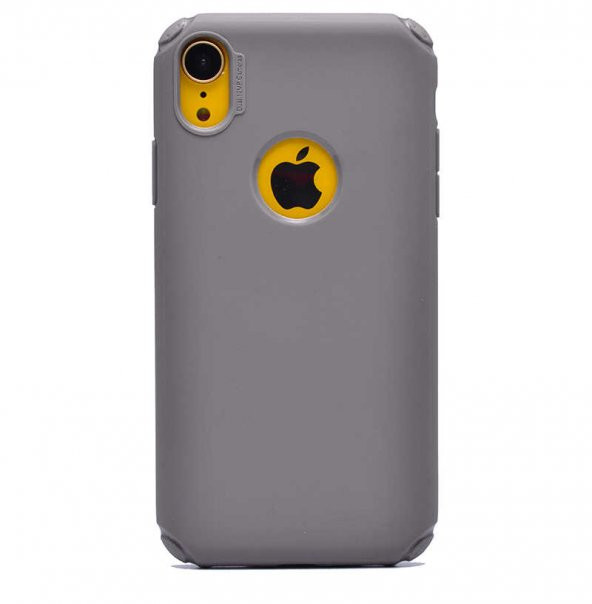 Apple iPhone XR 6.1 Kılıf Zore Stop Silikon - 5