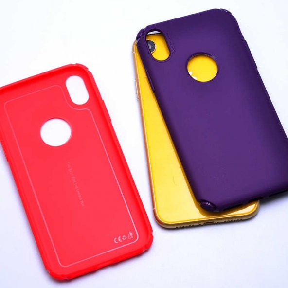 Apple iPhone XR 6.1 Kılıf Zore Stop Silikon - 7
